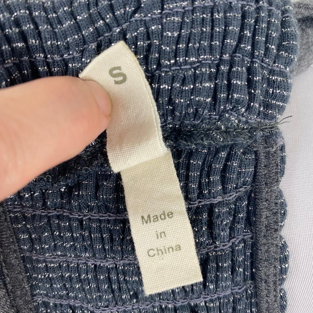 Anthropologie Tiny Patchwork Sequin Lace Racerbac… - image 8